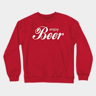 enjoy Beer Crewneck Sweatshirt